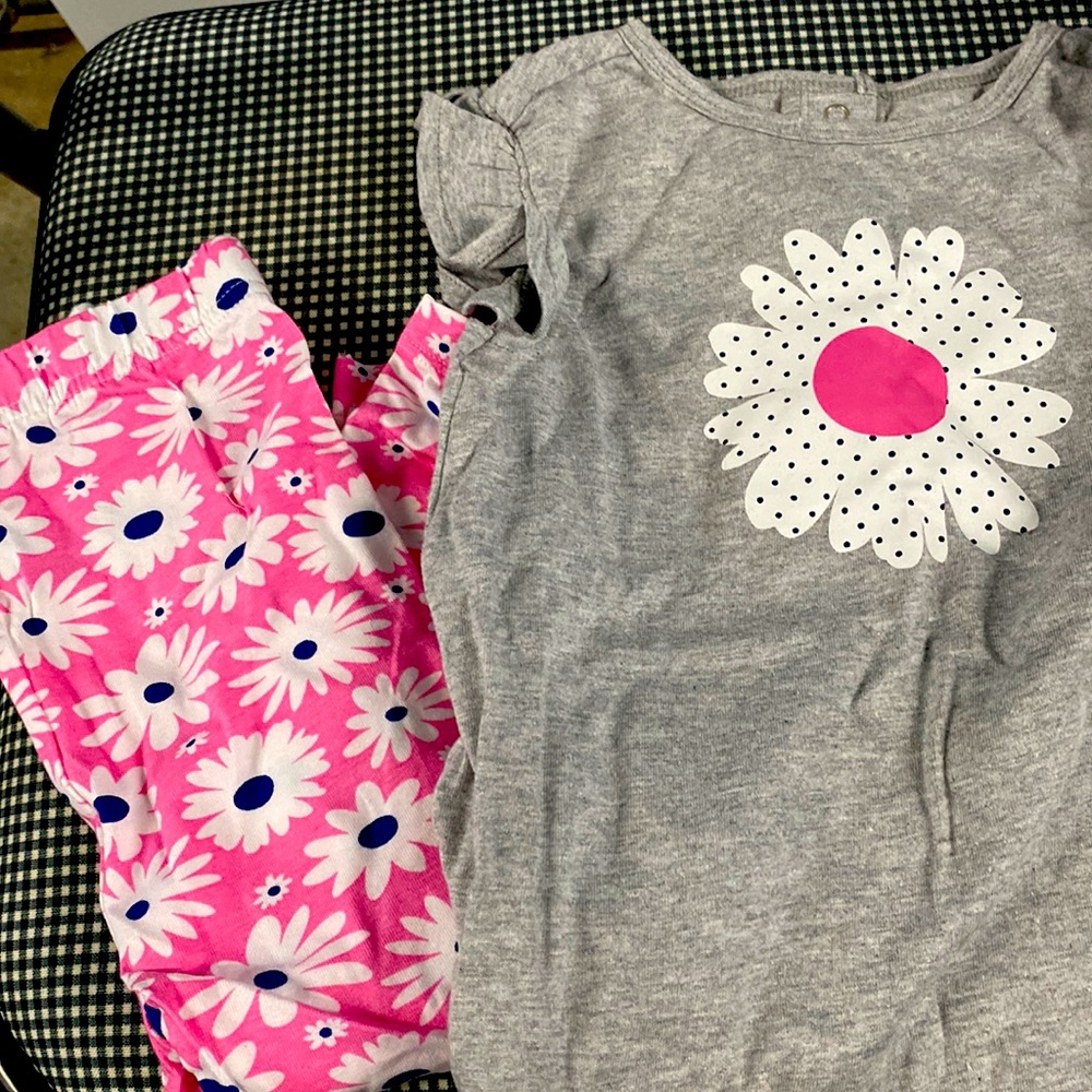 2 PIECE TUTU TOP & LEGGINGS